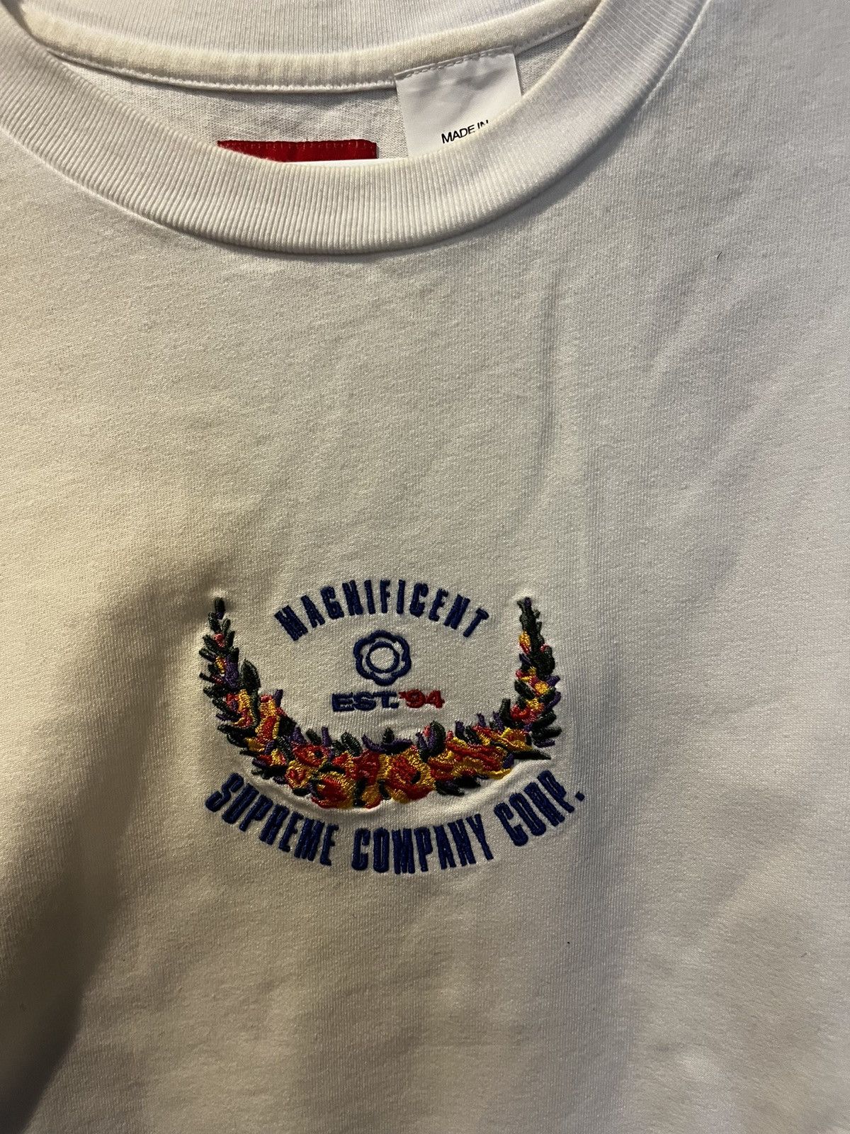 Supreme Supreme Magnificent Tee Size US L / EU 52-54 / 3 - 2 Thumbnail