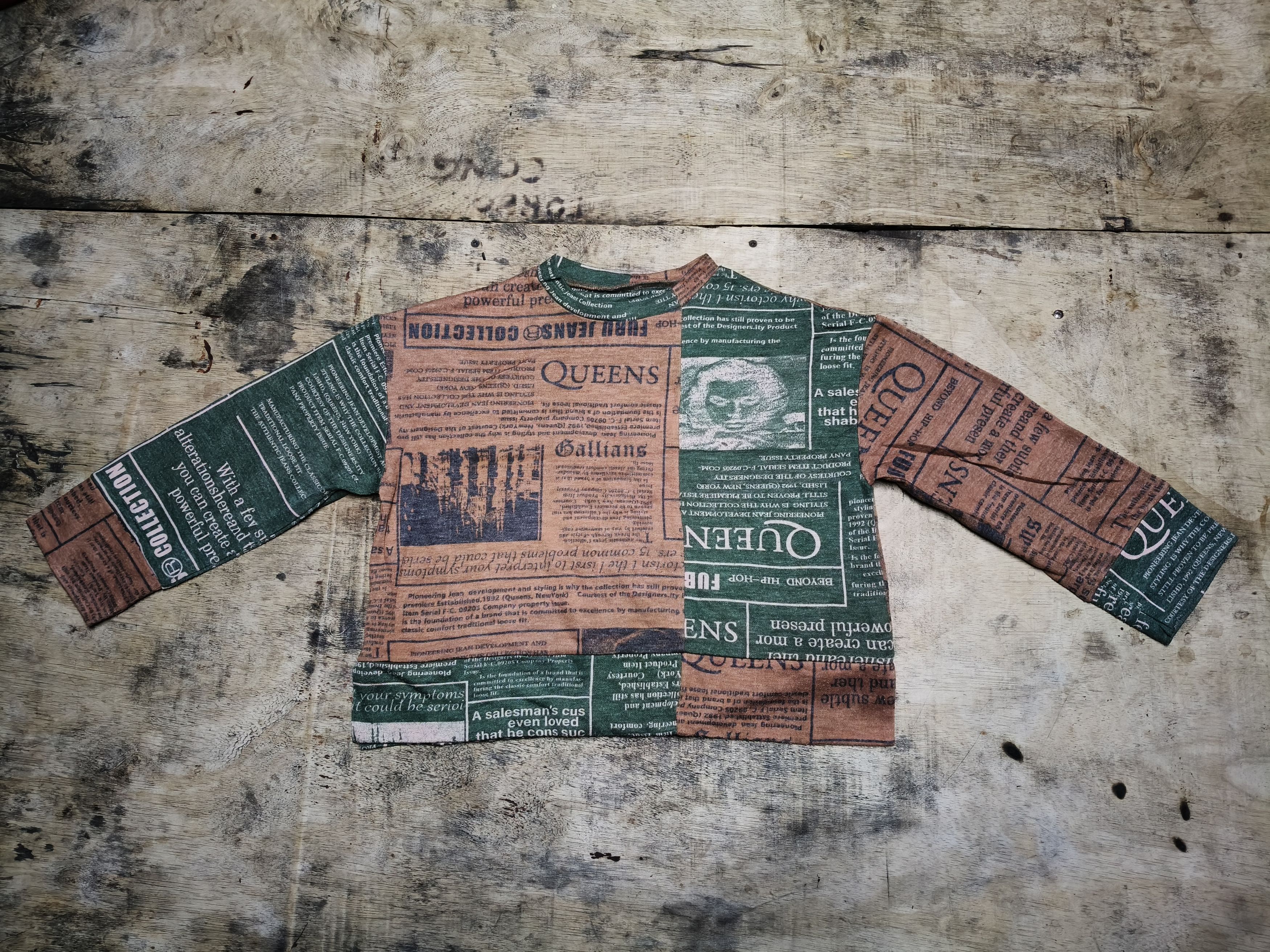 Japanese Brand La Que Serra Cropped Paper Design Size M / US 6-8 / IT 42-44 - 3 Thumbnail