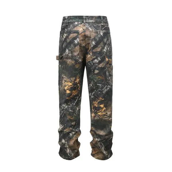 Japanese Brand VIBE High Street fake camouflage leaf print baggy jeans Size US 30 / EU 46 - 6 Thumbnail