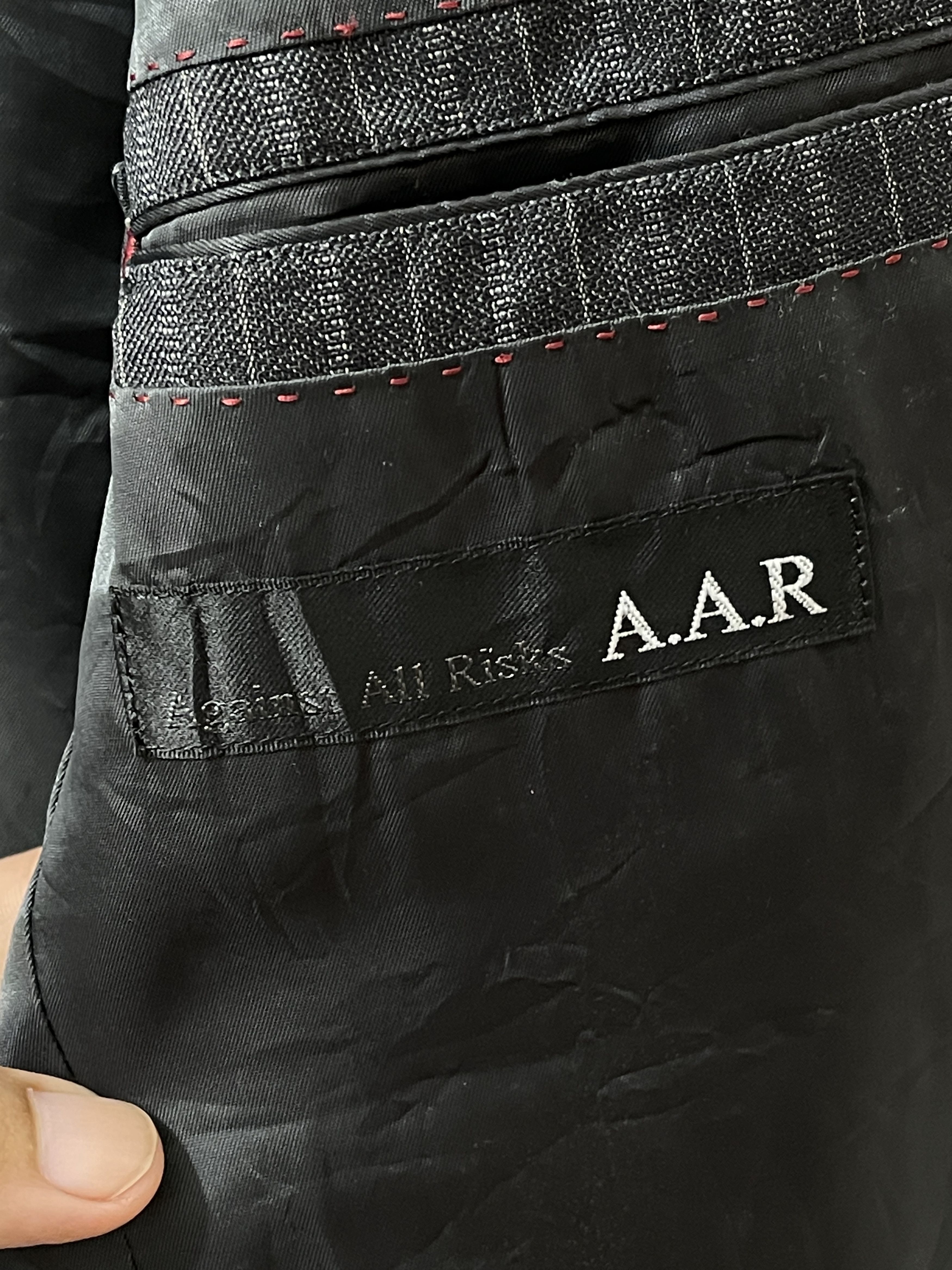 Yohji Yamamoto A.A.R AGAINST ALL RISK Archive Blazer Jacket Size 50L - 4 Thumbnail