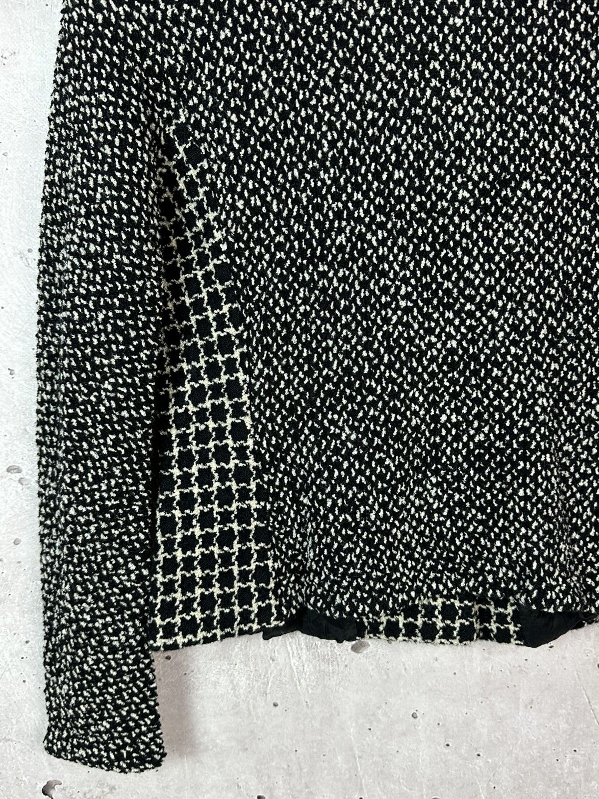 Other Gai Mattiolo Couture Made in Italy Wool Tweed Blazer Jacket Size M / US 6-8 / IT 42-44 - 10 Thumbnail