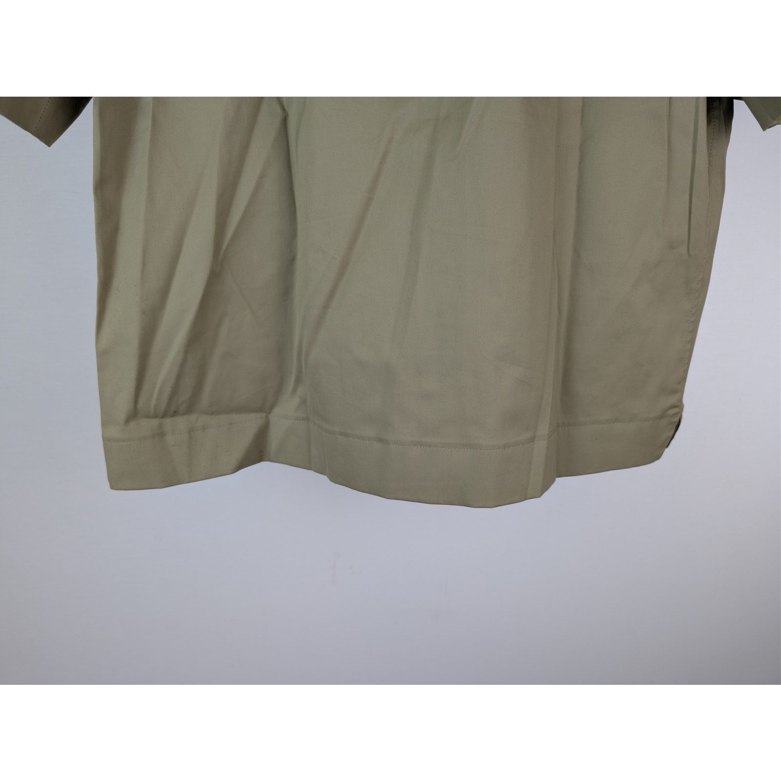 Bottega Veneta o1rshd1 Soft Organic Cotton Shirt in Travertine Size US S / EU 44-46 / 1 - 12 Thumbnail