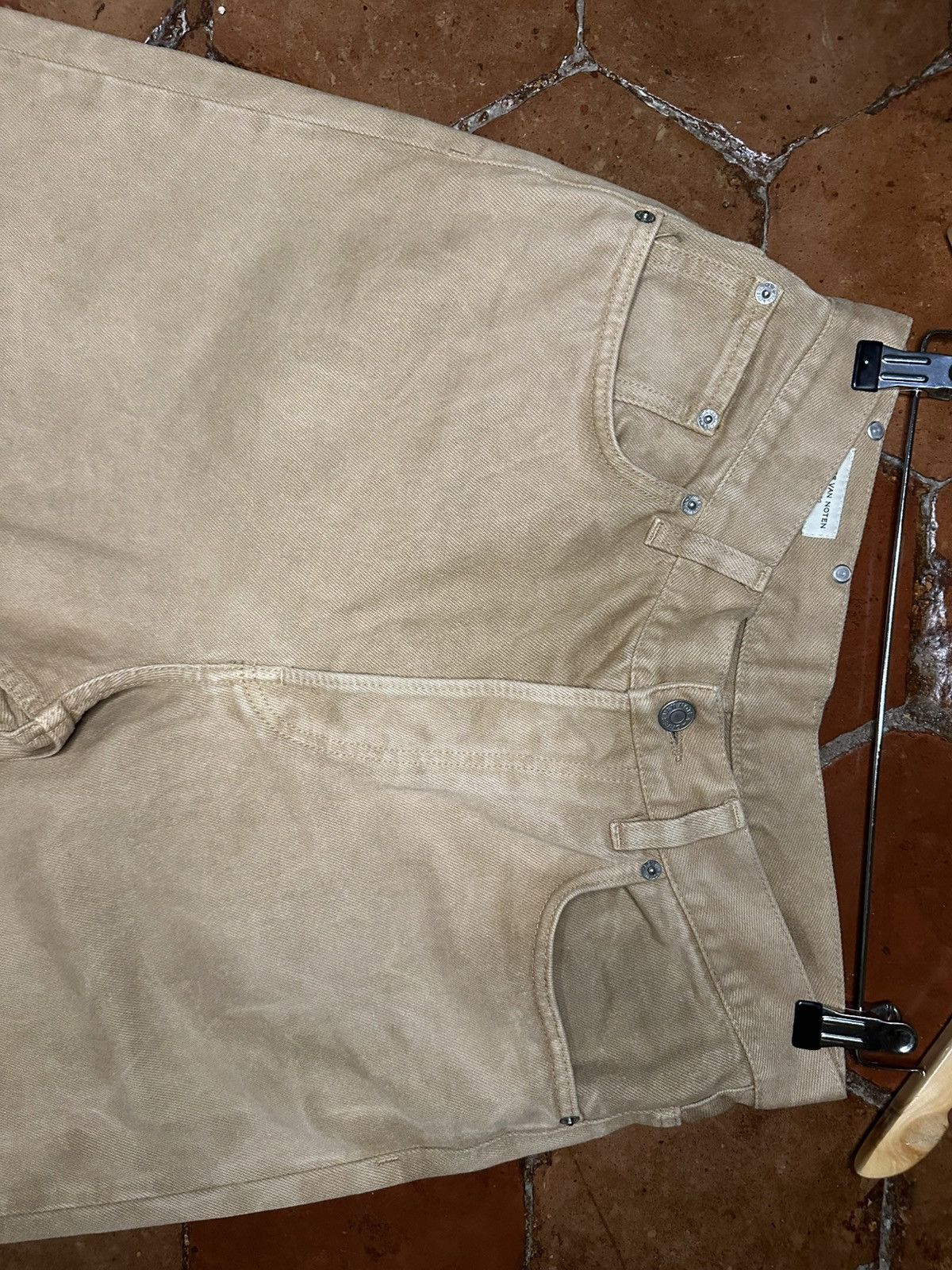 Dries Van Noten Washed out wide-leg jeans Size US 30 / EU 46 - 4 Thumbnail