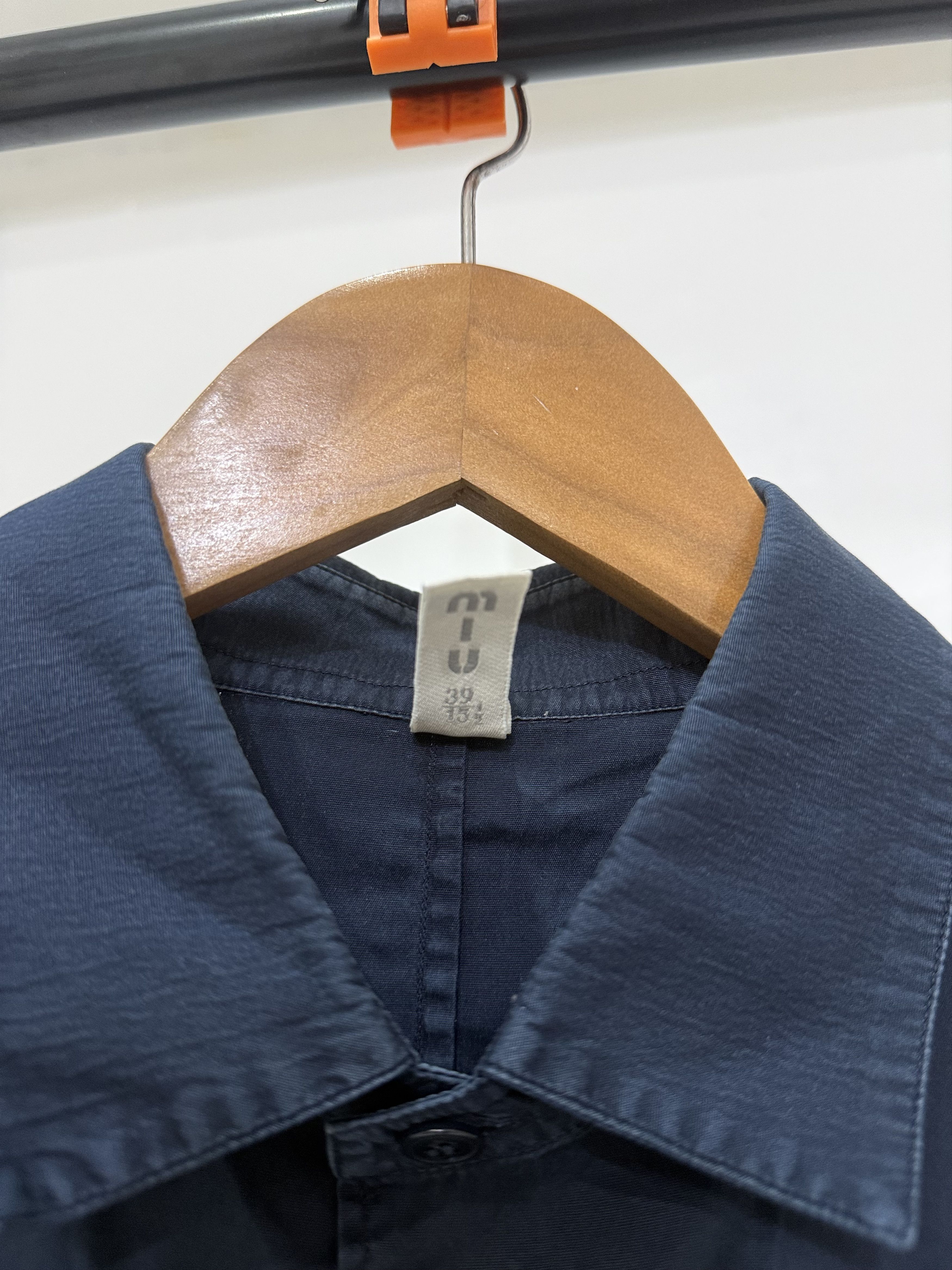 Miu Miu Miu Miu - 1999-2000s 3D Chest Pocket Shirt Size US M / EU 48-50 / 2 - 5 Thumbnail