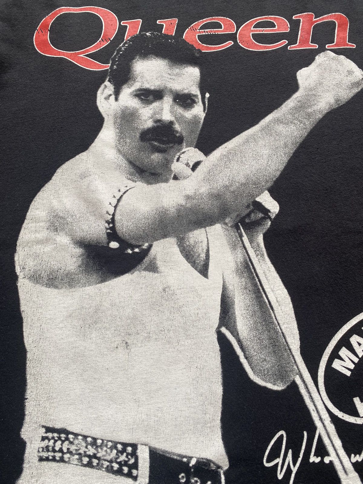 Band Tees × Vintage 🔥RARE🔥 Queen Freddie Mercury Made in Heaven LS Boot tee Size US L / EU 52-54 / 3 - 5 Thumbnail