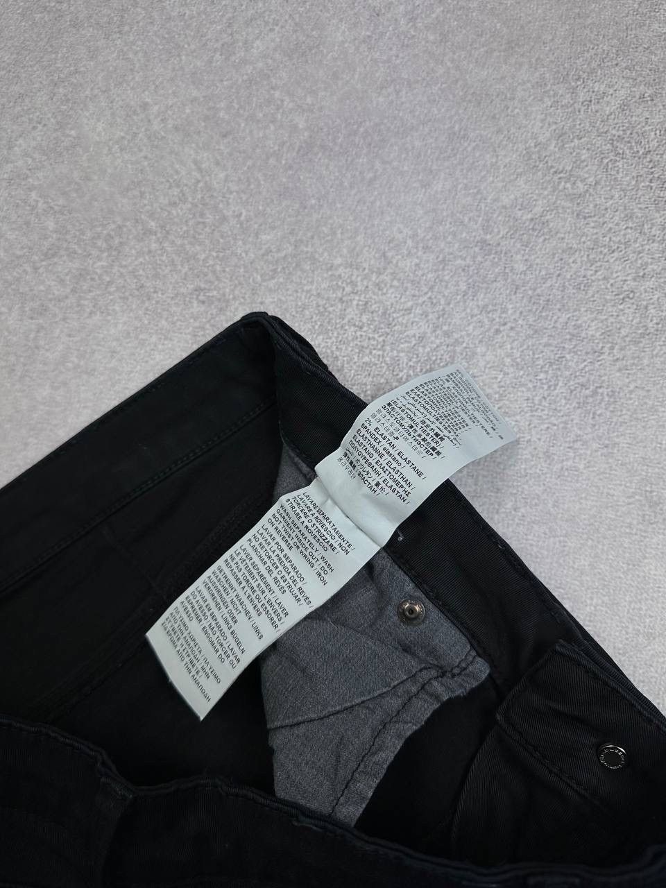 Moschino Vintage Love Moscino Black Denim Pants Y2K 31 Size US 31 - 10 Thumbnail