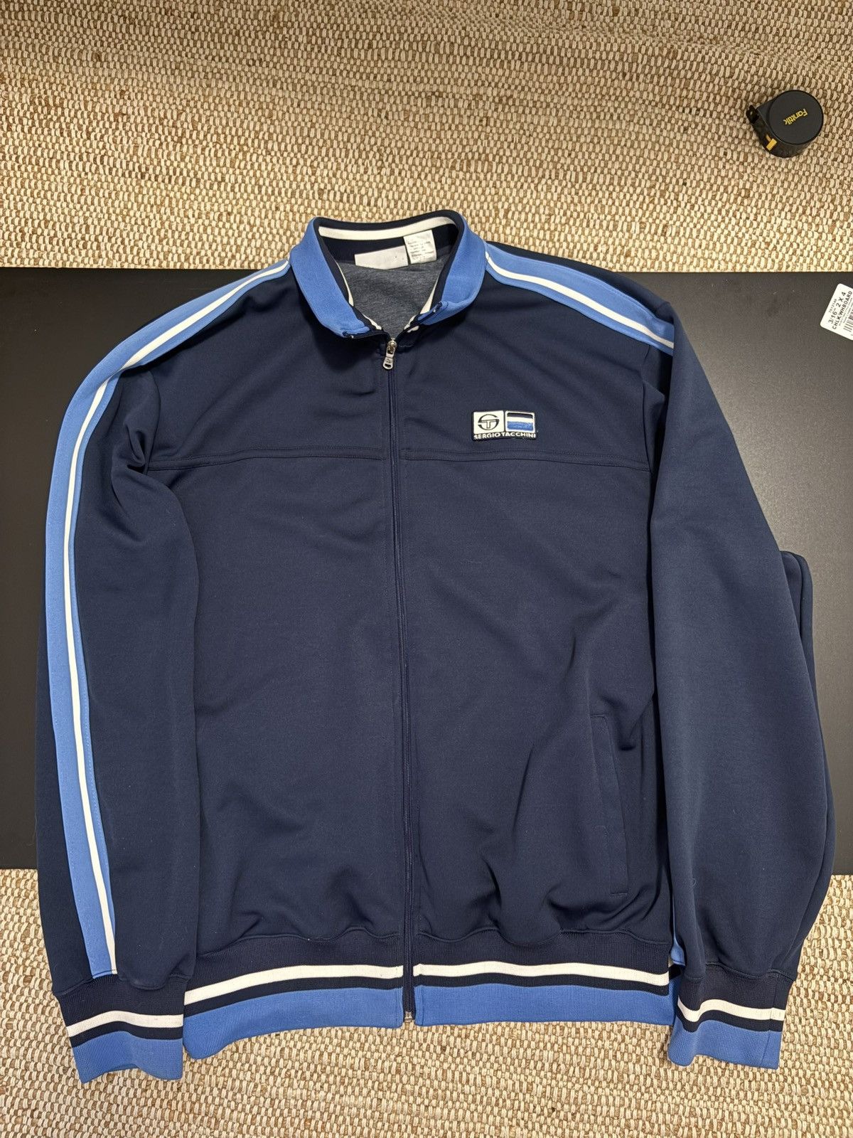 Sergio Tacchini Vintage Sergio Tacchini Men Track Jacket Size 3 XL Full Zip Size US XXL / EU 58 / 5 - 1 Thumbnail