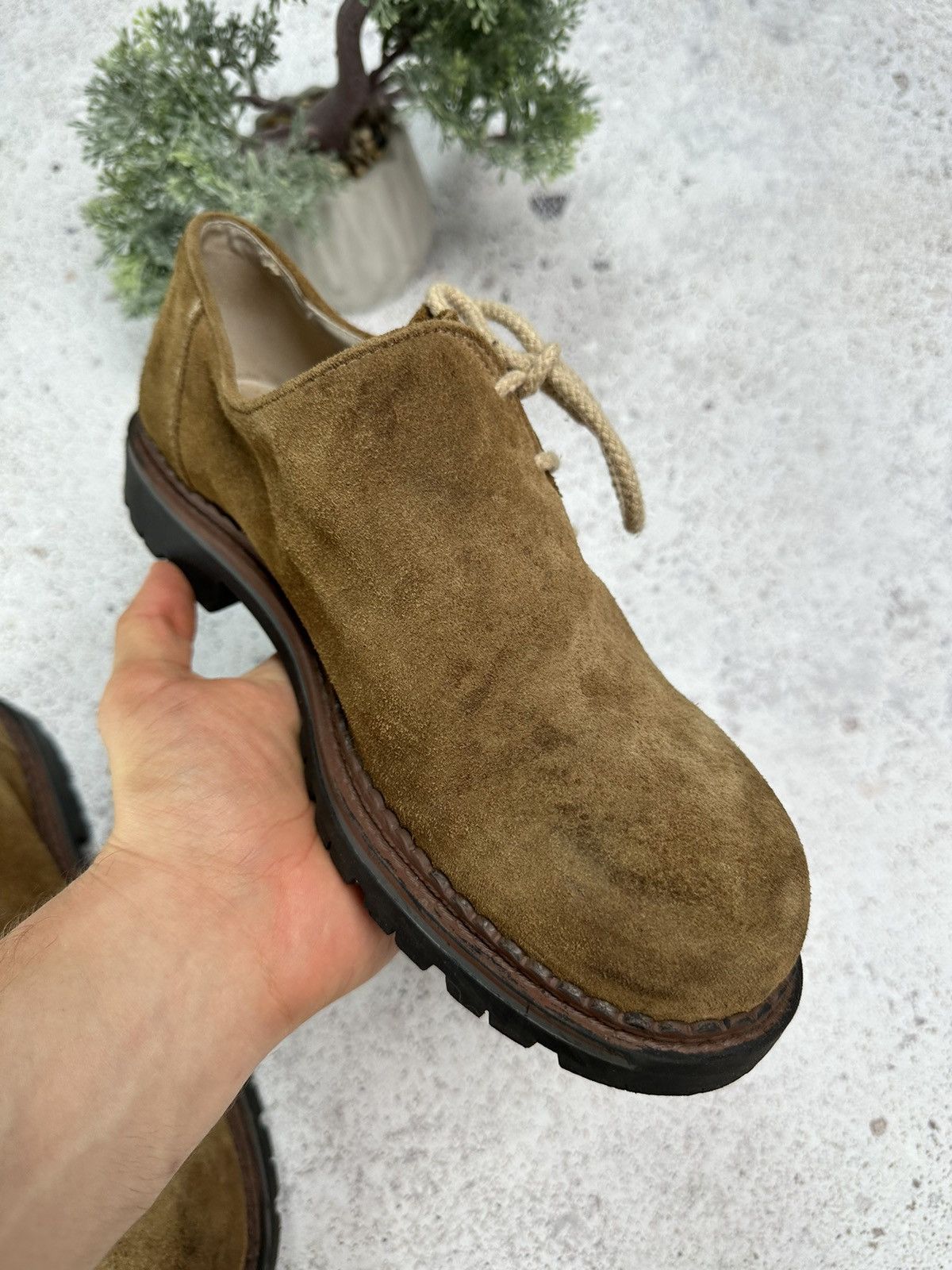 Genuine Leather × Vintage Vintage Stockerpoint Suede Shoes Men 41 Made in Italy 8 Size US 8 / EU 41 - 12 Thumbnail