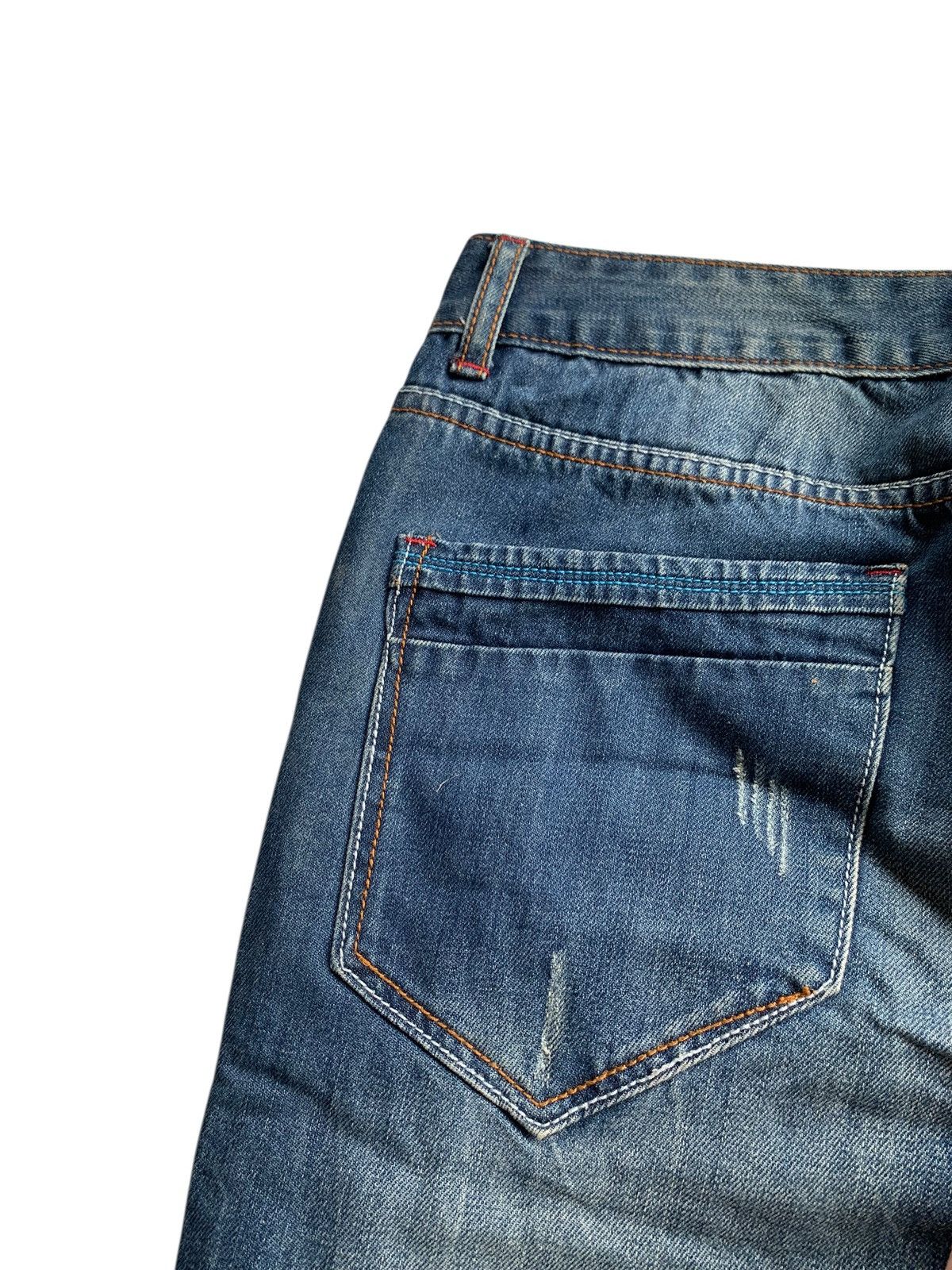 Dsquared2 DSQUARED2 DENIM PATCHWORDS CUSTOM RARE MADE IN ITALY Size US 32 / EU 48 - 14 Thumbnail