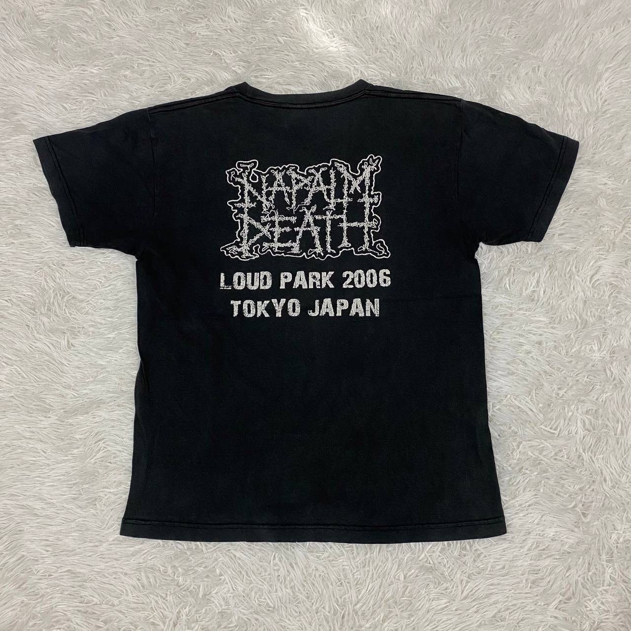 Band Tees Vintage Y2K napalm death metal band tour japan 2006 Size US M / EU 48-50 / 2 - 2 Thumbnail