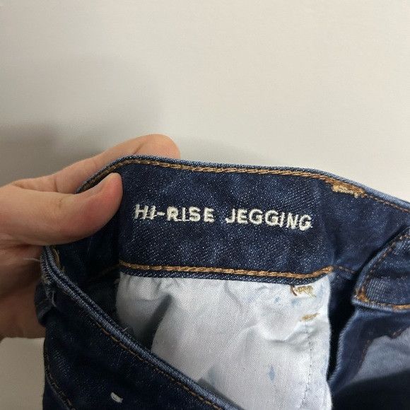 American Eagle Outfitters American Eagle Next Level Stretch High Rise Jeggings Size 32" / US 10 / IT 46 - 4 Thumbnail