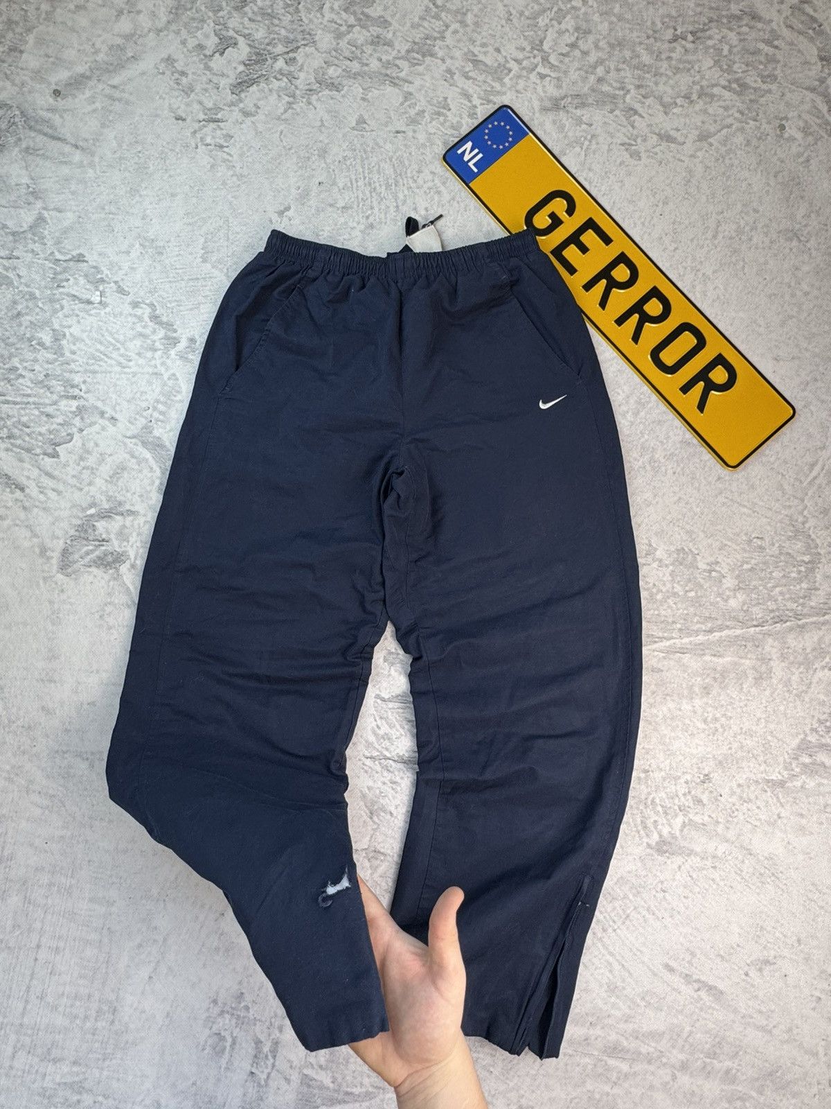 Nike × Vintage NIKE VINTAGE BASIC LOGO OVERSIZE BAGGY PANTS Size US 32 / EU 48 - 6 Thumbnail