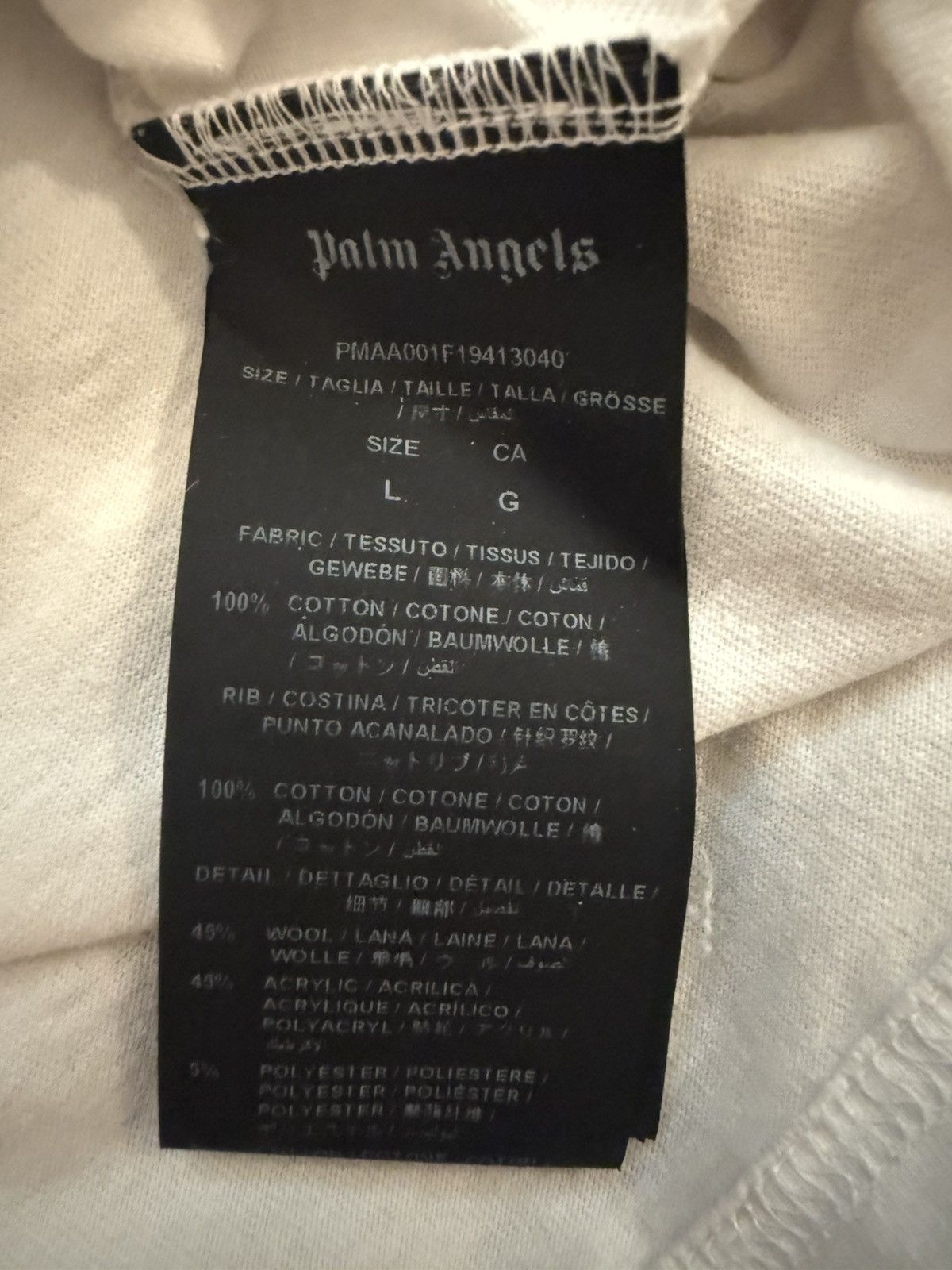 Palm Angels Palm Angels T shirt Size US L / EU 52-54 / 3 - 3 Thumbnail