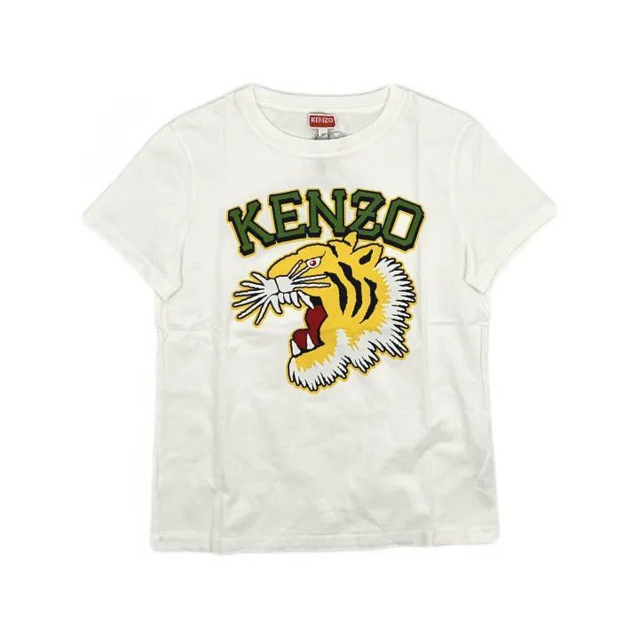 Kenzo Kenzo Women's Loose-Fit Tiger Print T-Shirt -2507 Size M / US 6-8 / IT 42-44 - 2 Thumbnail