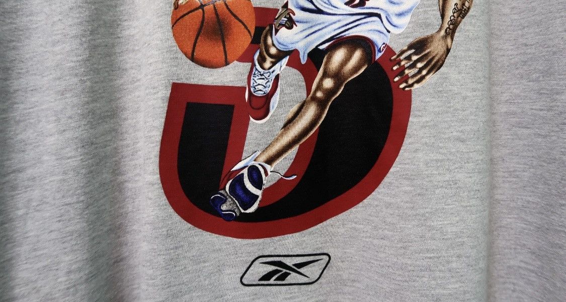 90s Vintage Allen Iverson NBA Philadelphia Sixers 76ers