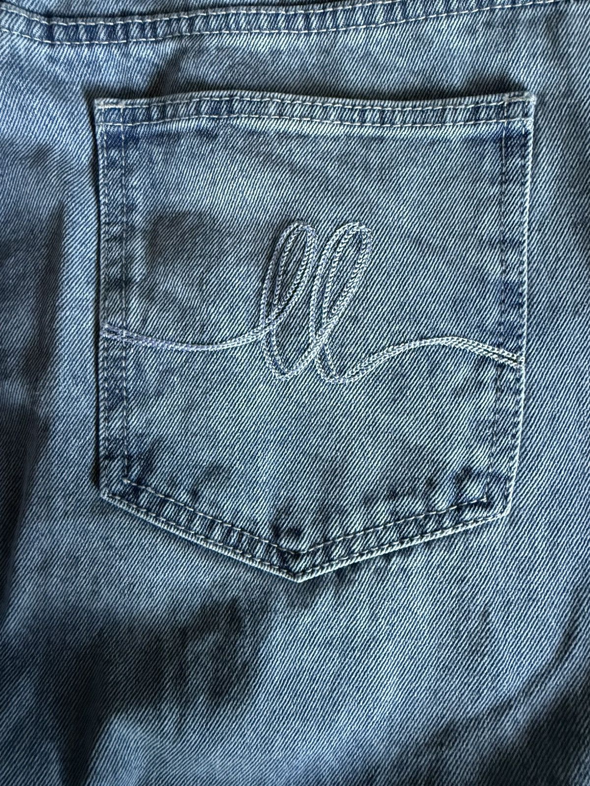Llovesick Llovesick Printed Light Blue Denim Size US 36 / EU 52 - 3 Thumbnail