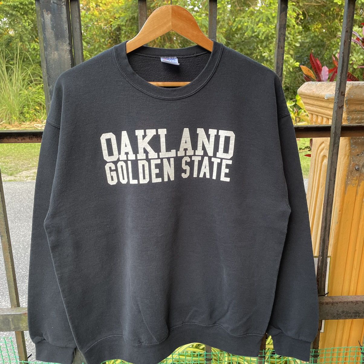 Other 🔥Vintage Oakland Golden State Big Spellout Sweatshirts Size US M / EU 48-50 / 2 - 5 Thumbnail