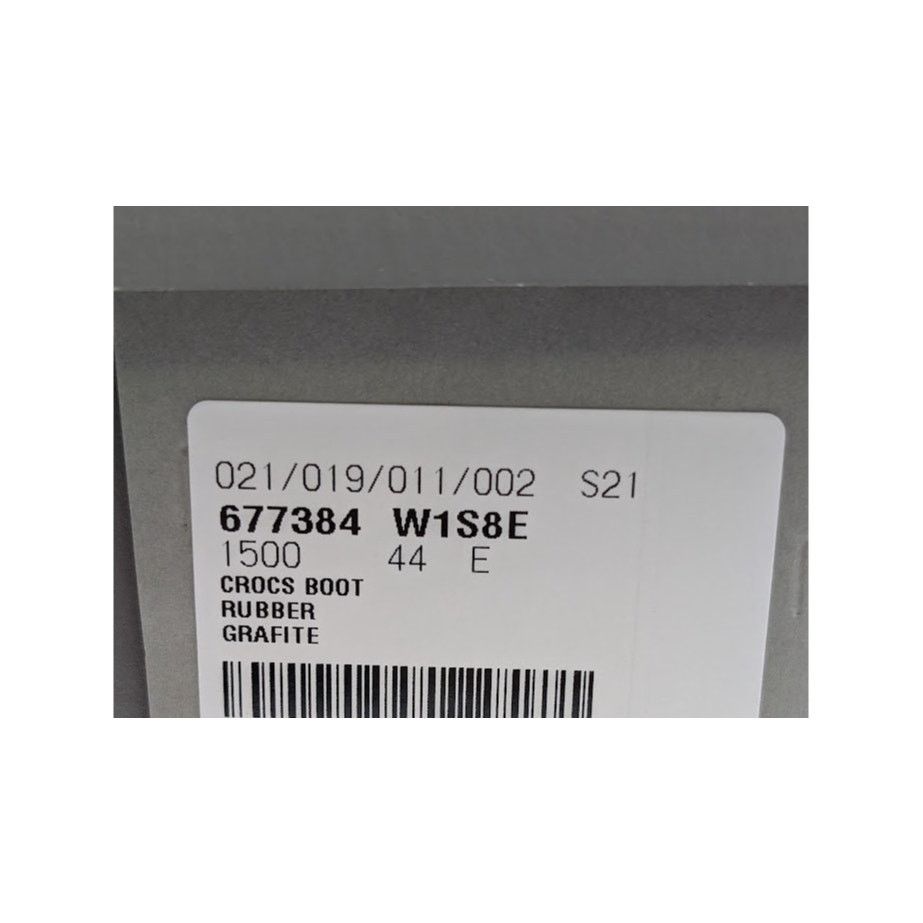 Balenciaga × Crocs o1rshd1 Q:4 / Crocs Rubber Boots in Grafite Size US 11 / EU 44 - 18 Thumbnail