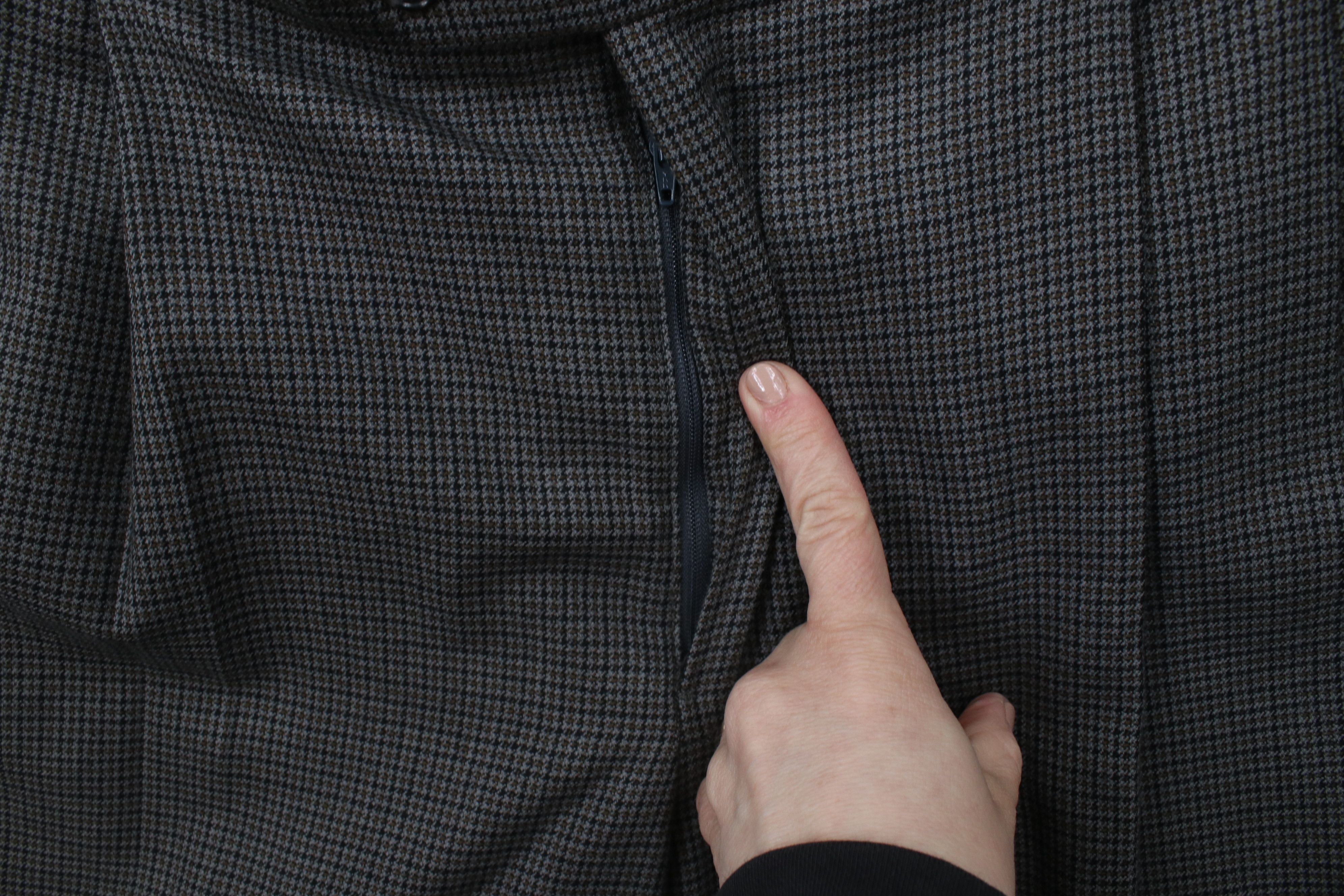 Vintage Vintage 90s Streetwear Wide Leg Chino Pants Houndstooth USA Size US 36 / EU 52 - 5 Thumbnail