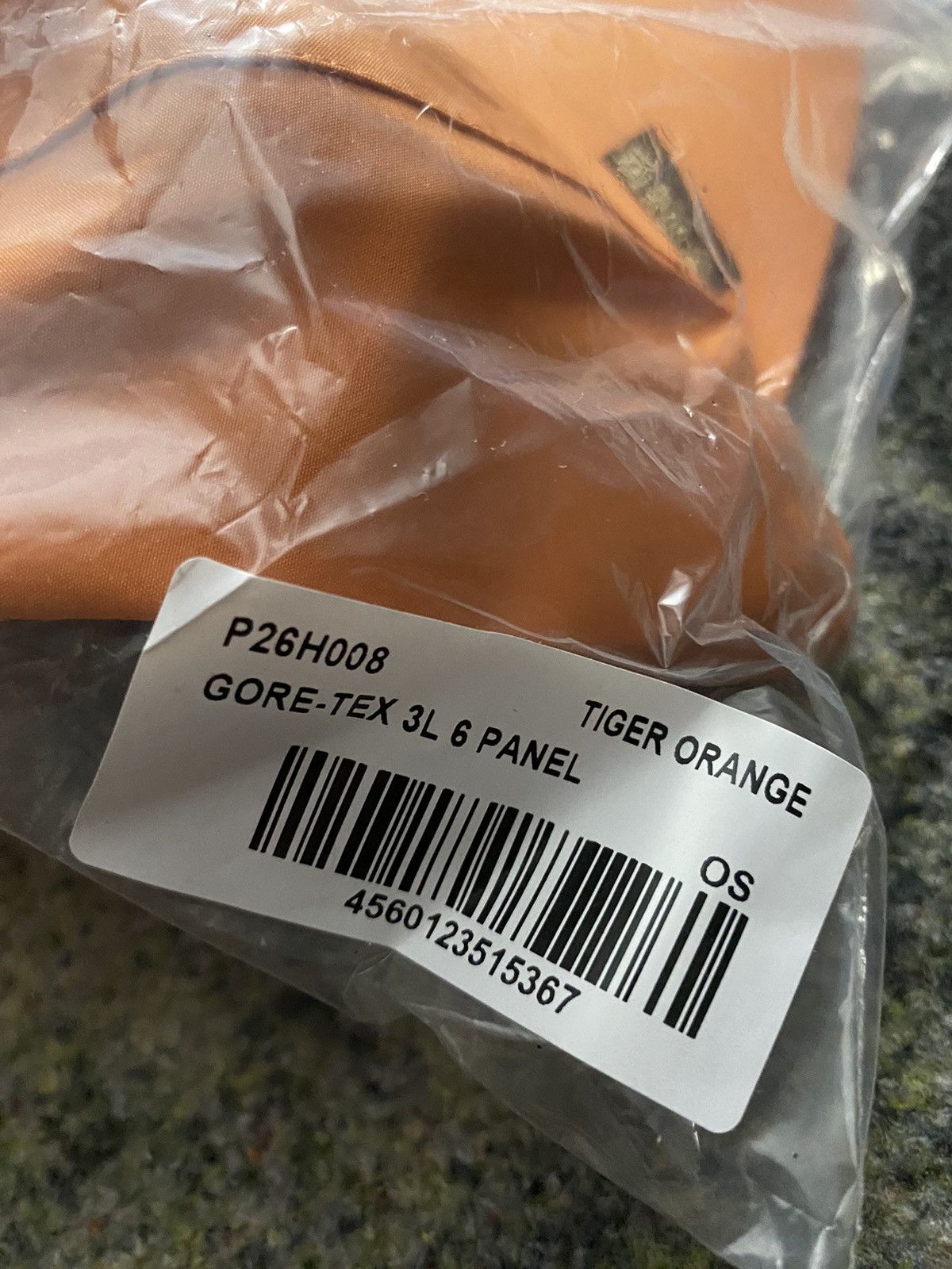 帽子 Palace GORE-TEX 3L 6-PANEL TIGER ORANGE Gore-Tex 3l 6 Panel Tiger Orange - Spring 2024 - Palace