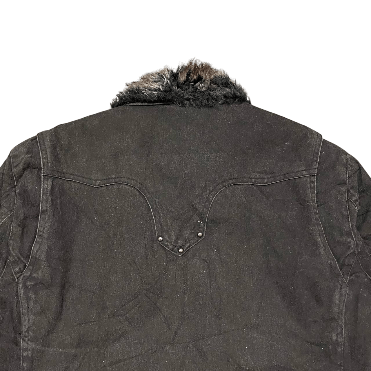In The Attic In The Attic Fur Jacket Punk Helmut Lang Astro Inspired Size US L / EU 52-54 / 3 - 13 Thumbnail