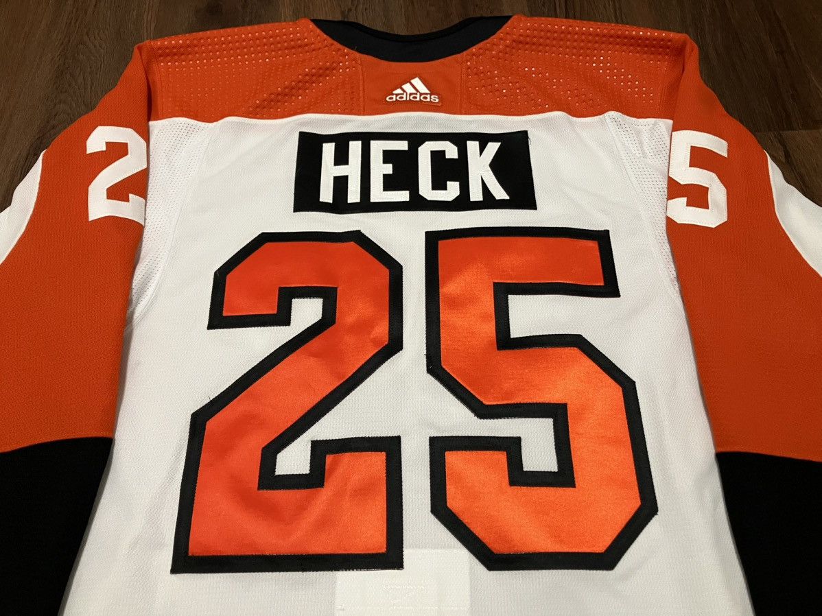 Adidas NWT Philadelphia Flyers Heck Adidas MiC NHL Hockey Jersey 56 Size US XXL / EU 58 / 5 - 5 Thumbnail