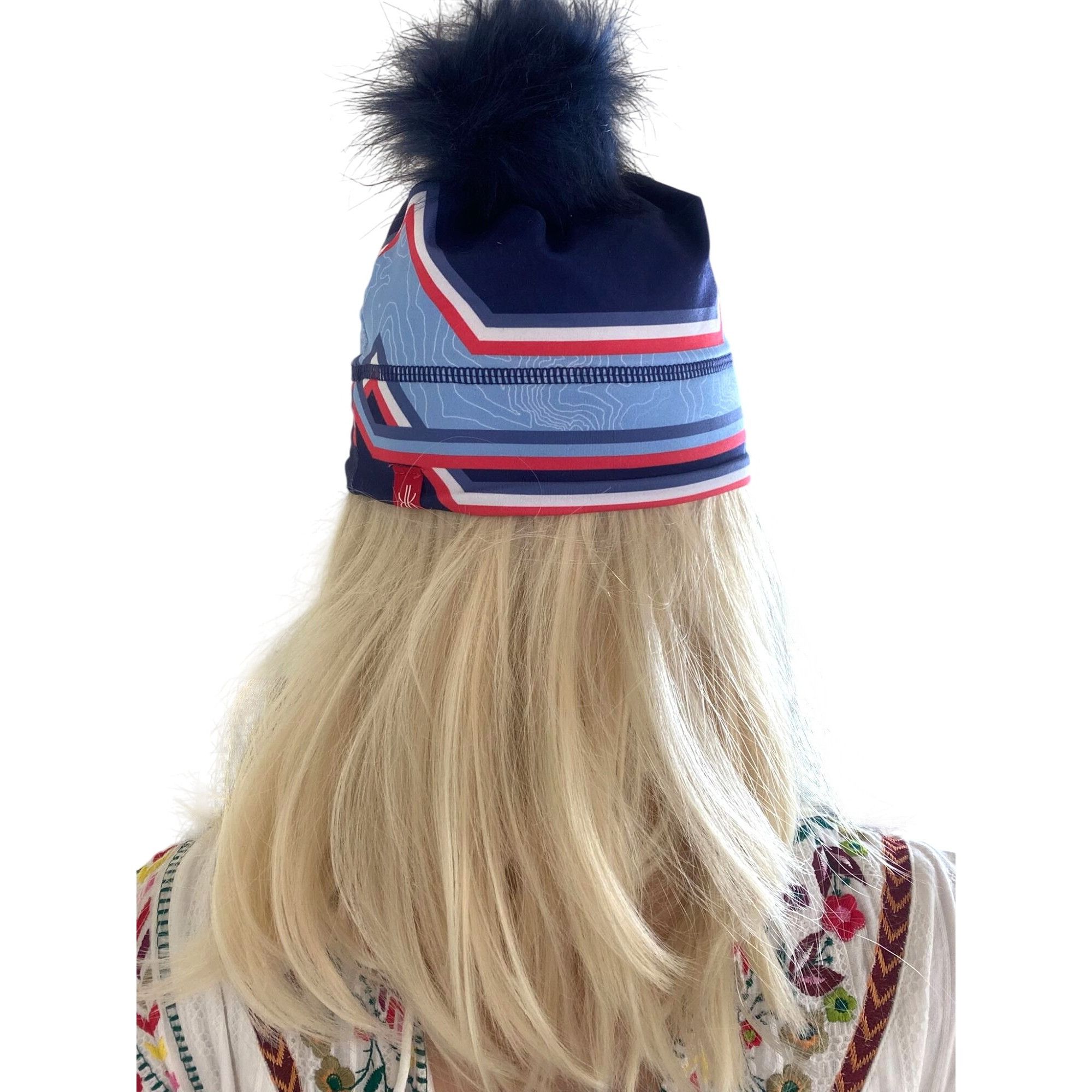 Designer NWT Krimson Klover Mile High HAT Beanie Colorado Removable P Size ONE SIZE - 3 Thumbnail
