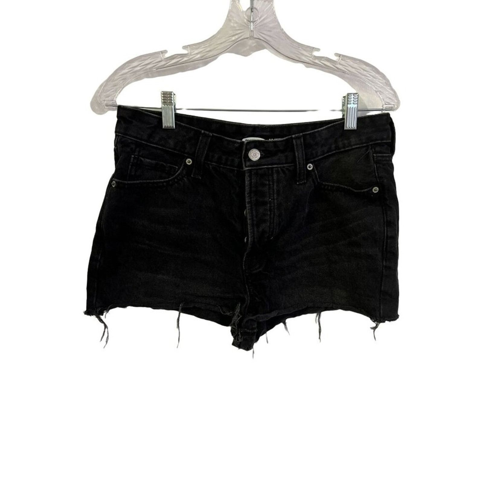 Old Navy Old Navy High-Waisted O.G. Straight Cut-Off Jean Shorts 8 Size 30" / US 8 / IT 44 - 1 Thumbnail