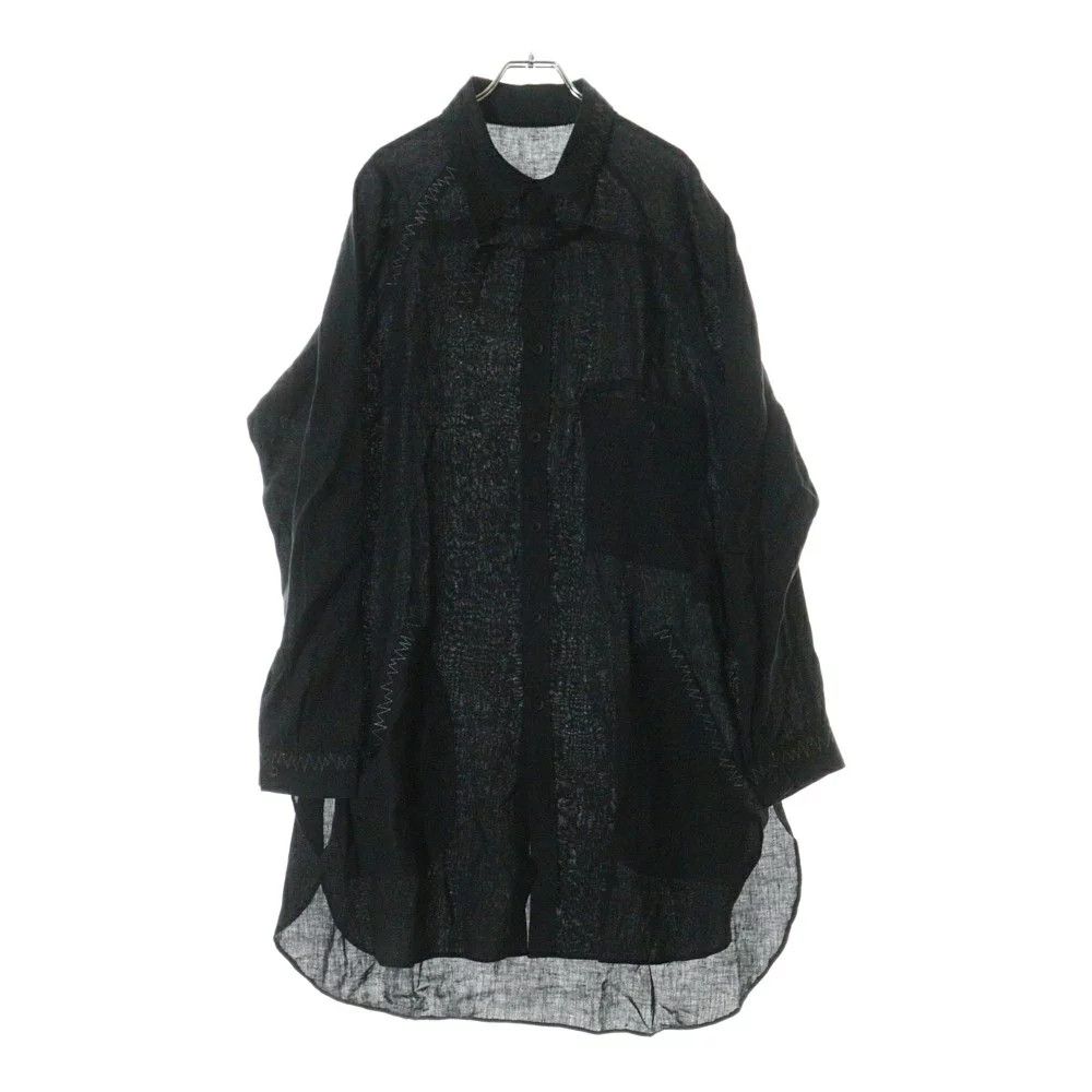 Yohji Yamamoto Yohji Yamamoto POUR HOMME//24SS M-Belt Zigzag STB Shirt Size US M / EU 48-50 / 2 - 1 Thumbnail