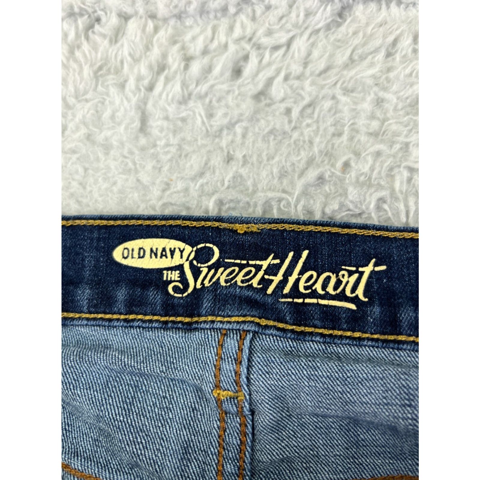 Old Navy Old Navy Jeans Womens 6 Blue Denim Skinny 5-Pocket Regular Crop Comfort Slimming Stretch Cotton Blend Size 28" / US 6 / IT 42 - 6 Thumbnail