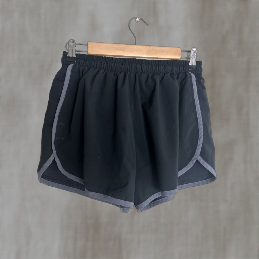 Vintage Rabbit Womens Medium Black Lined Running Shorts Drawstring Athletic Activity 26x3 Size 32" / US 10 / IT 46 - 1 Thumbnail
