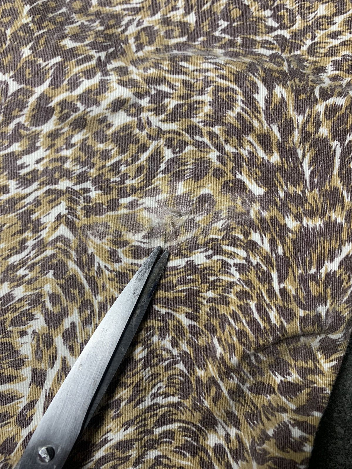 If Six Was Nine × Japanese Brand × Le Grande Bleu (L.G.B.) Cecil McBee Leopard Lace-Up Super Flared Pants Size 29" - 12 Thumbnail