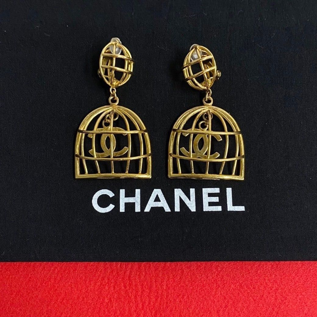 Chanel Chanel Earrings Gold Plated Size ONE SIZE - 1 Thumbnail