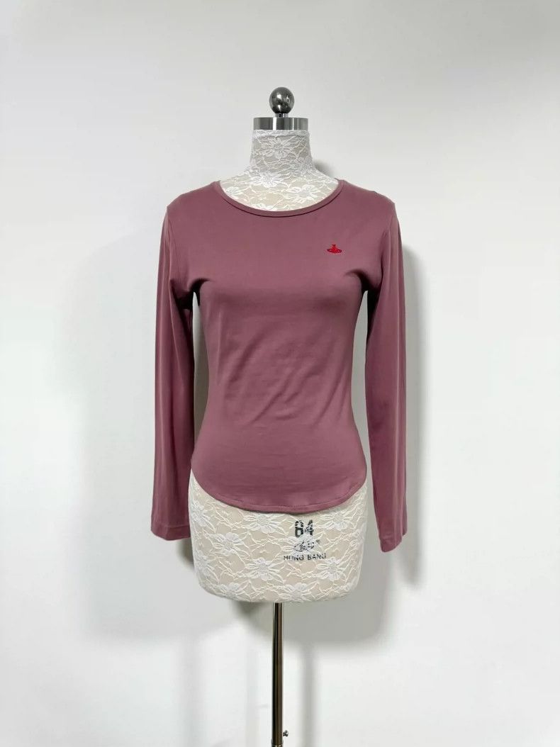 Vivienne Westwood Vivienne Westwood size2 Pink powder colored orb embroidery Size M / US 6-8 / IT 42-44 - 2 Thumbnail