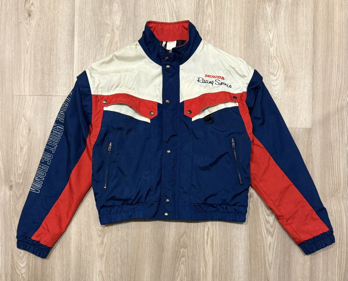 Vintage Honda 2 in 1 International Racing Team Bomber Jacket