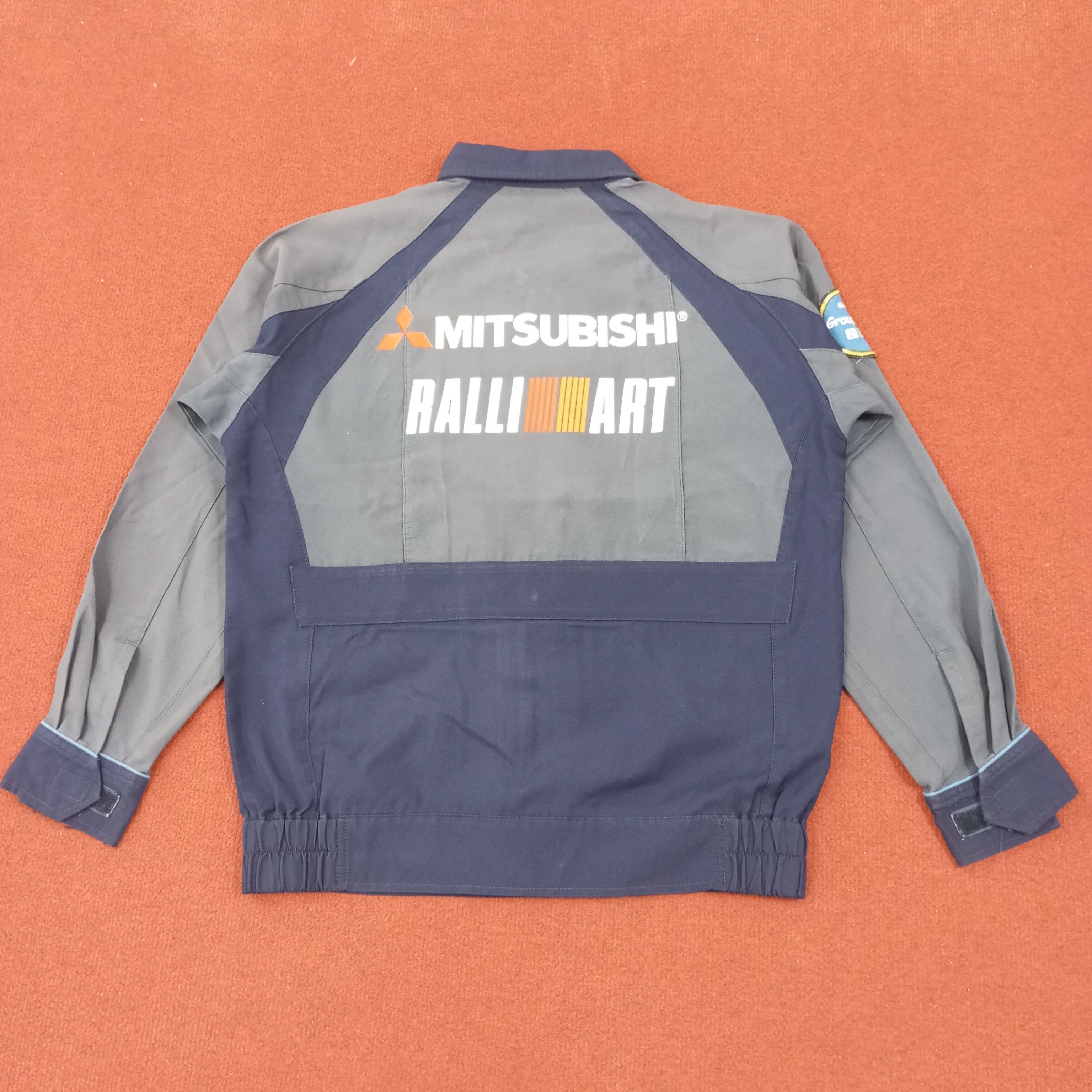 Japanese Brand × Vintage Mitsubishi Ralli Art Japanese Motorsports Custom Jacket Size US M / EU 48-50 / 2 - 1 Thumbnail