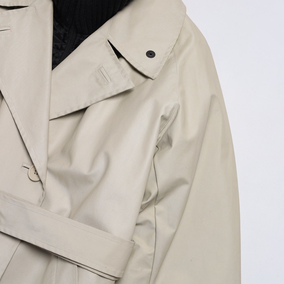 Left Hand Left Hand by Massimo Osti Thermo Joint Vintage Breasted Coat Size US S / EU 44-46 / 1 - 3 Thumbnail