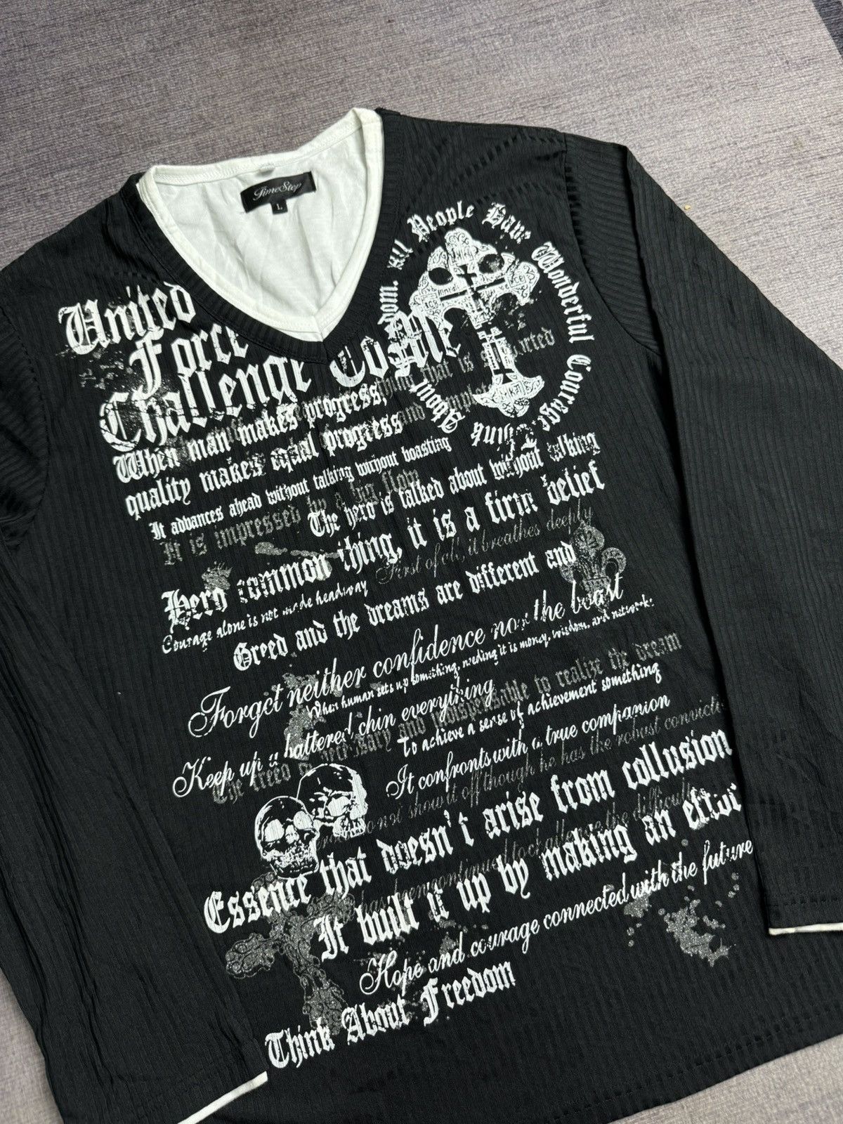 Le Grande Bleu (L.G.B.) TIME STEP IFSIX STYLE LONG SLEEVE Size US L / EU 52-54 / 3 - 2 Thumbnail
