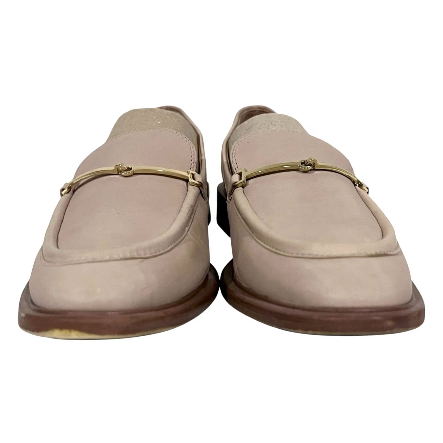 Franco Sarto Franco Sarto SARTO A-EDA Horse Bit Loafers Blush/Beige Leather Women Sz 8M Slip On Men? Women? Size US 8 / IT 38 - 7 Thumbnail