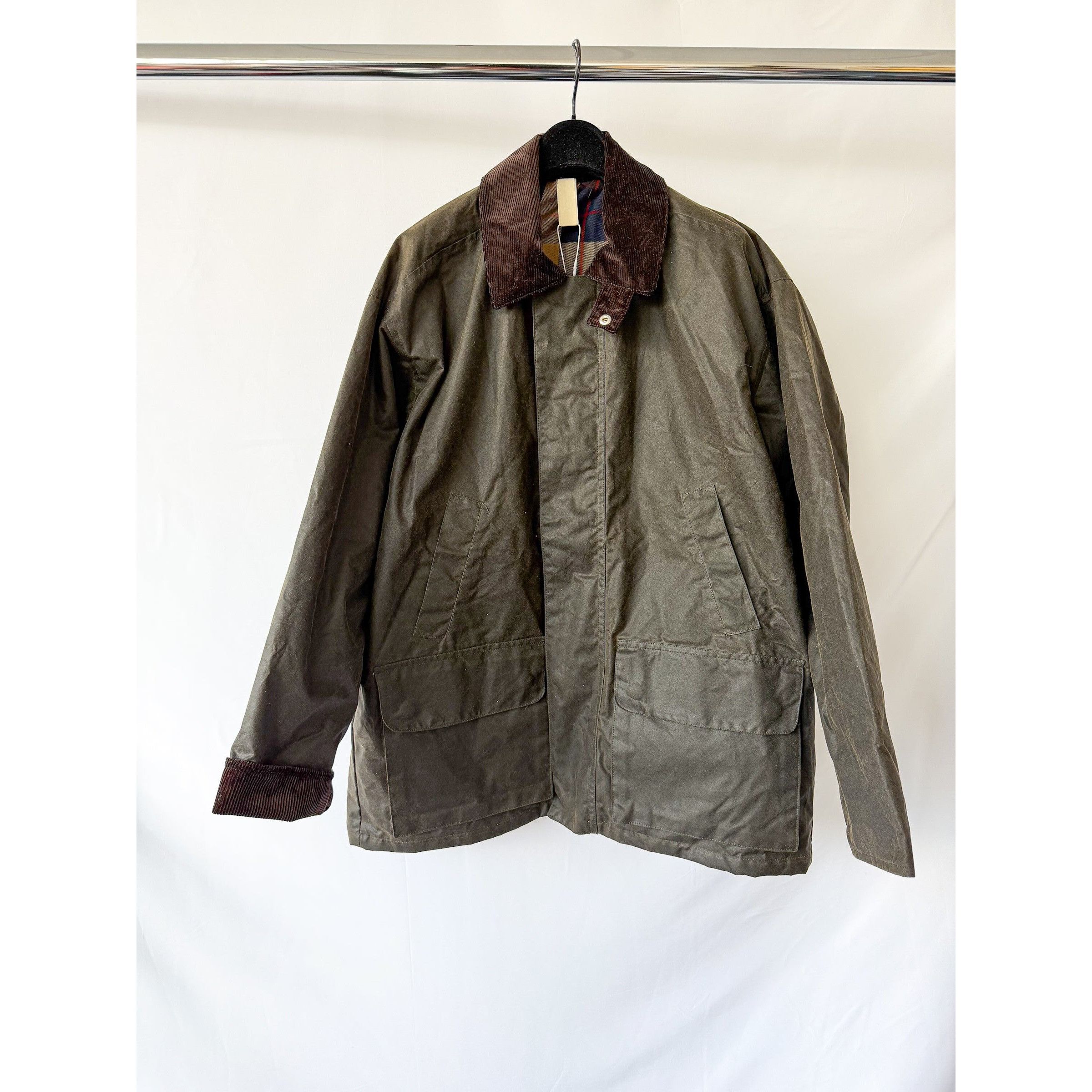 Sunflower Sunflower Men's Waxed Leisure Jacket Olive Size US L / EU 52-54 / 3 - 7 Thumbnail