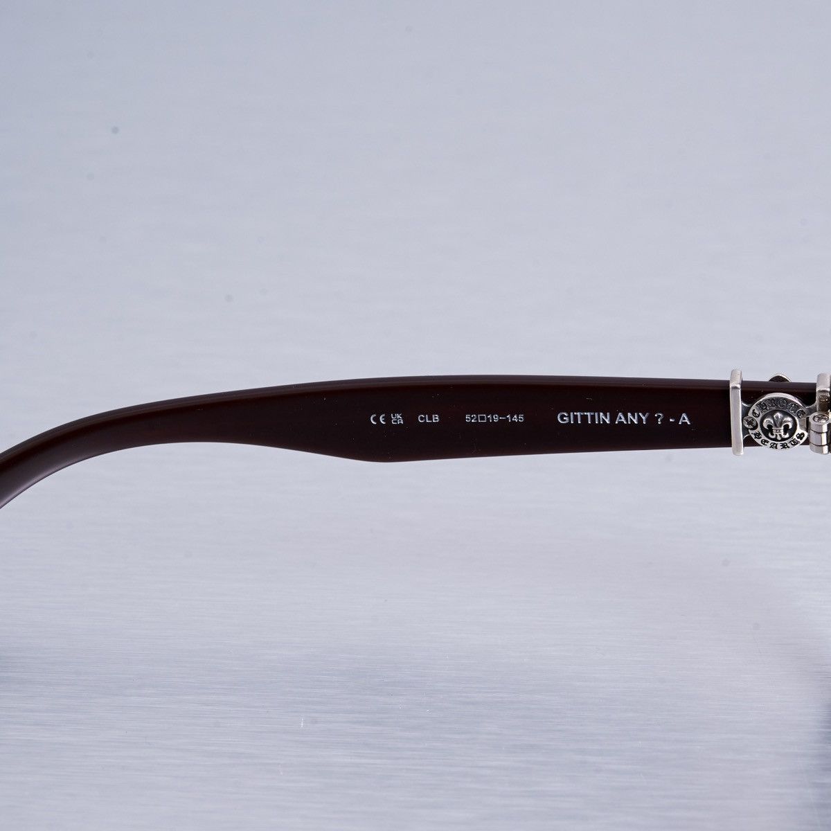 Chrome Hearts CHROME HEARTS GITTIN ANY ?-A CLASSIC BROWN GLASSES Size ONE SIZE - 6 Thumbnail