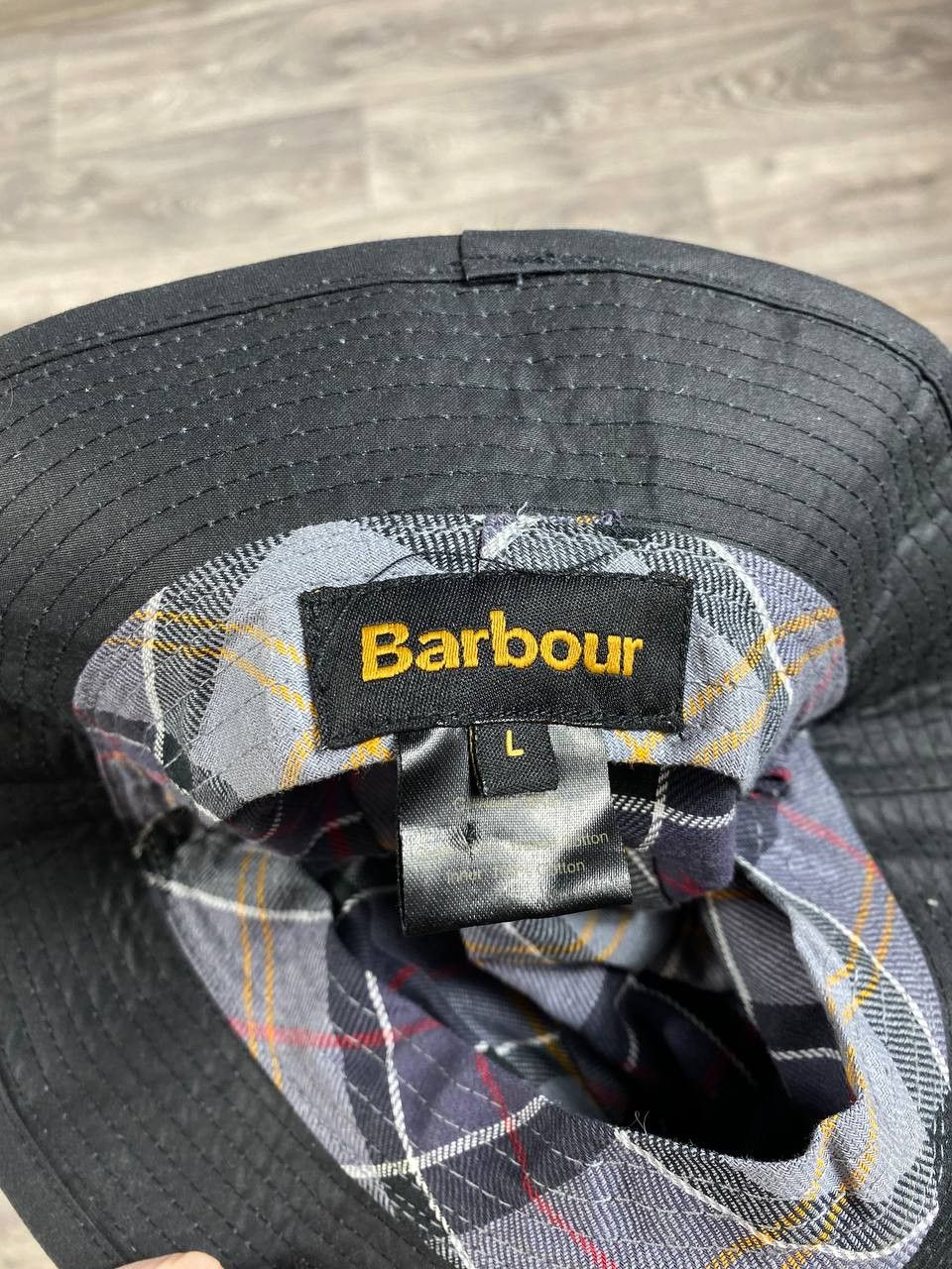 Barbour × Vintage barbour waxed bucket hat Mens L Size ONE SIZE - 2 Thumbnail