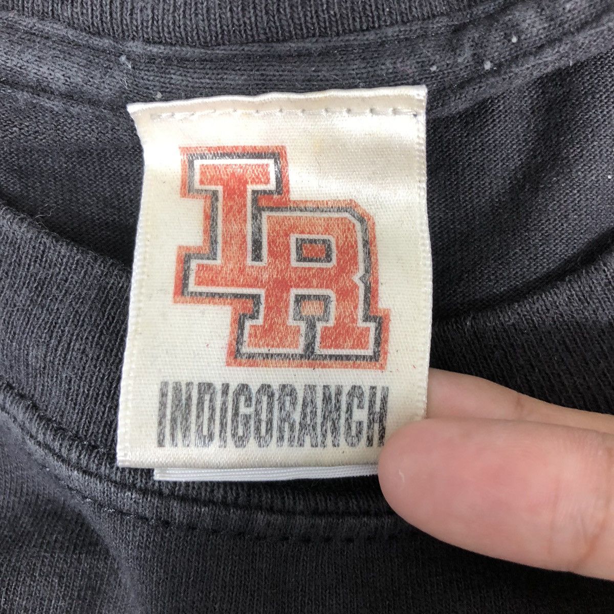 Indigo × Vintage Vintage 90s INDIGO RANCH Tee Shirt Size US XL / EU 56 / 4 - 5 Thumbnail