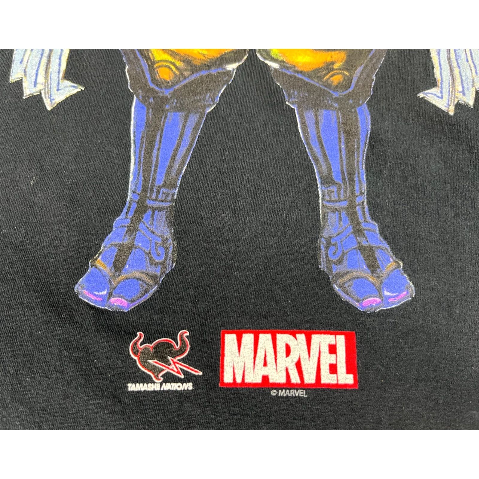 Vintage Marvel Bandai Manga Realization Tamashii Nations T-Shirt Double-Sided Sz L Size US L / EU 52-54 / 3 - 5 Thumbnail