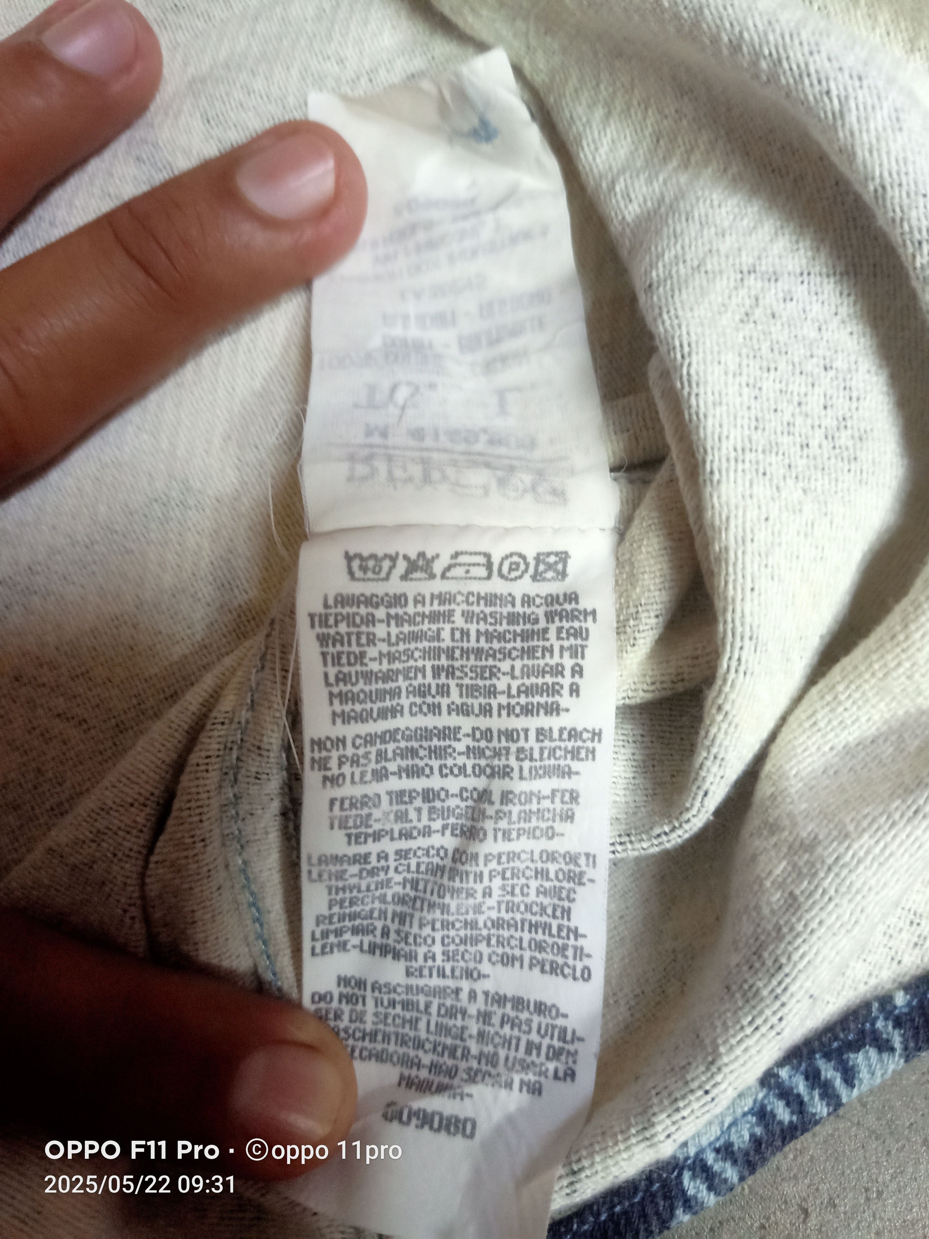Replay Replay Flannel Poket Men Poket Cotton Size US L / EU 52-54 / 3 - 7 Thumbnail