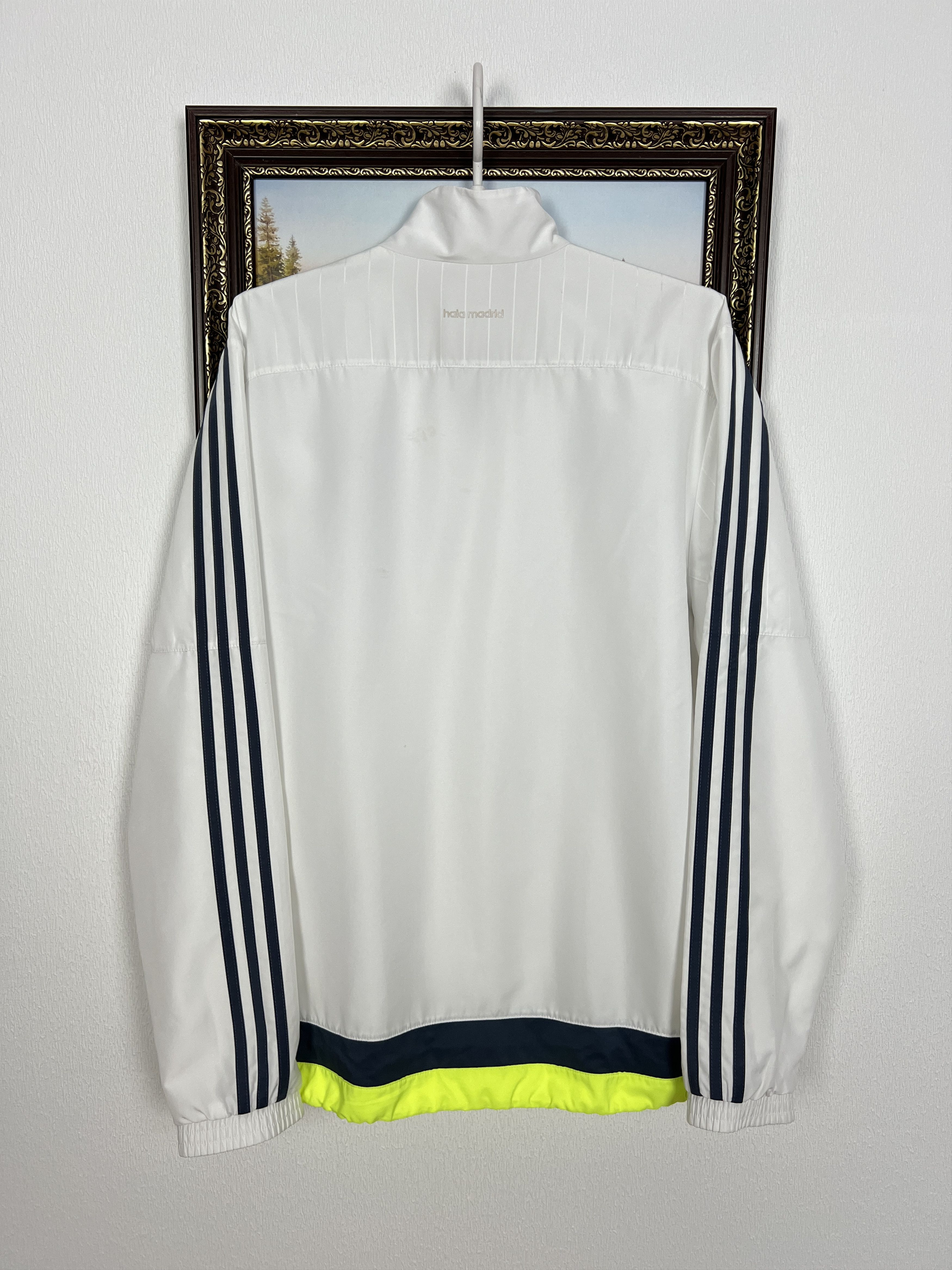Adidas Adidas Real Madrid Football Jacket Soccer Track Top Zip Rare Size US M / EU 48-50 / 2 - 8 Thumbnail