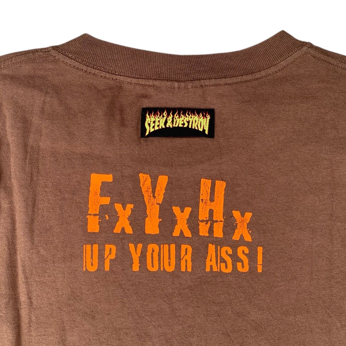Band Tees × Vintage Fuck Your Heroes Japan Thrash Core Band Size US L / EU 52-54 / 3 - 6 Thumbnail