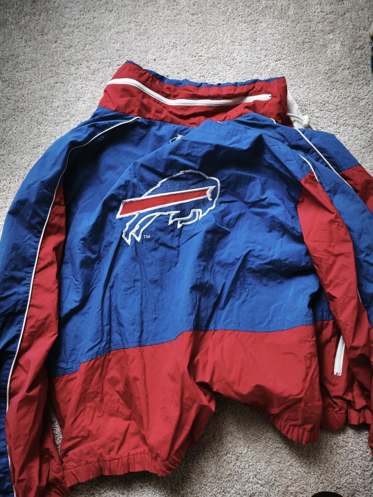 Logo Athletic 90s Buffalo Bills Logo Athletic Jacket Windbreaker Men's L Size US L / EU 52-54 / 3 - 9 Thumbnail