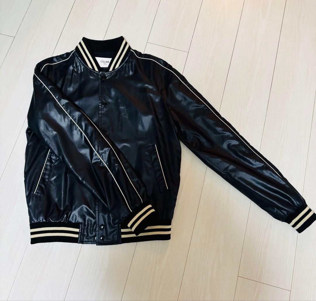 Celine CELINE College Teddy Nylon Jacket Black XS Size XS / US 0-2 / IT 36-38 - 2 Thumbnail