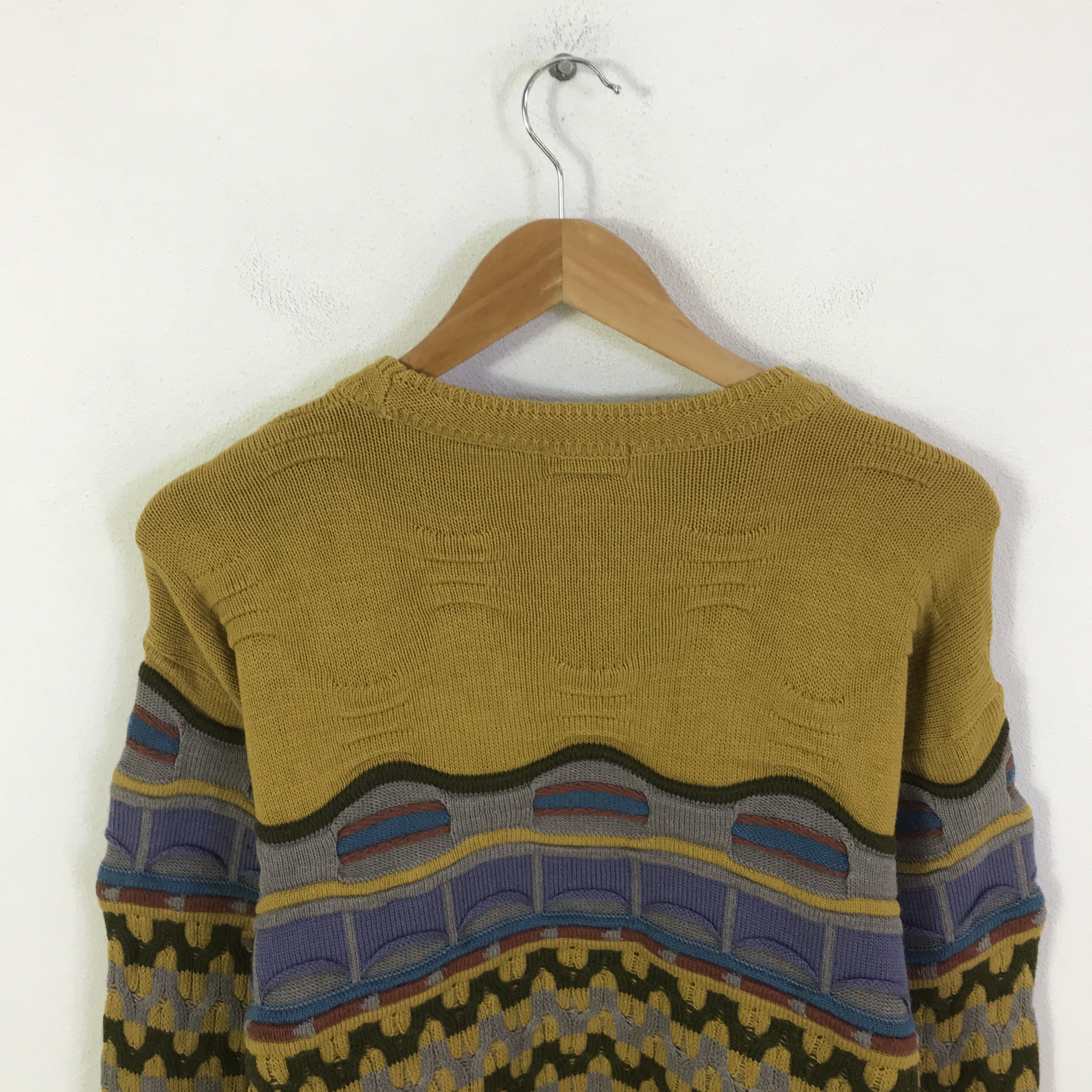 Japanese Brand gorena Japan Multicolour Knitwear Jacket K113B17 Size US L / EU 52-54 / 3 - 4 Thumbnail